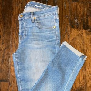 7 FOR ALL MANKIND Josefina Skinny Boyfriend Jeans